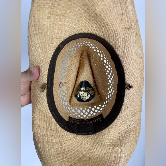 Shady Brady straw western hat festival style - Picture 4 of 4